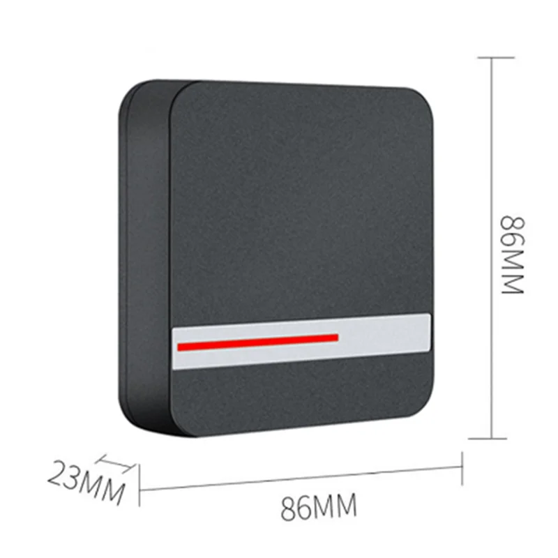 장거리 RFID 리더 스마트 근접 카드 리더, 출입 통제 시스템, IP68 방수, R3EM 125Khz, 125KHz, 13.56MHz