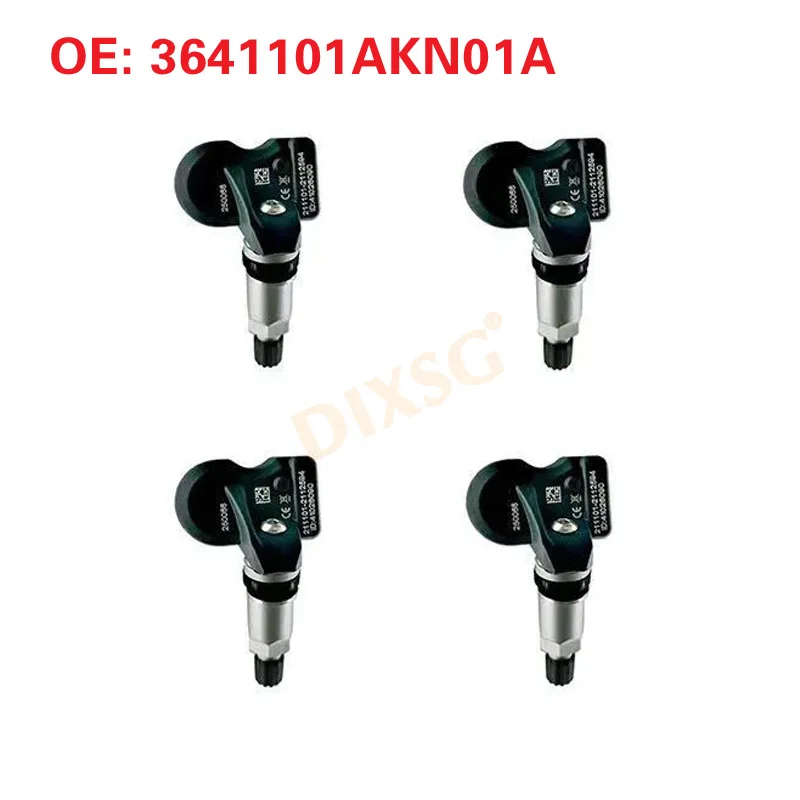 4Pcs Tire Pressure Monitor Sensor TPMS 3641101AKN01A For Great Wall Poer Tank 300 TPMS System 433MHz