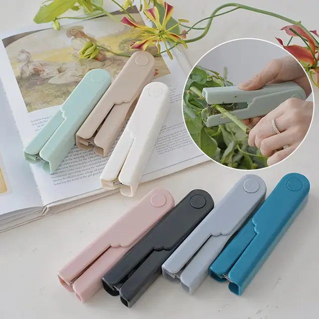 Rose Thorn Sztriptíz Auto Csat Ujjhorony Hordozható Virág Szár Levélpisztolék Eltávolító Fogók Kertészeti Kellékek - Image 3