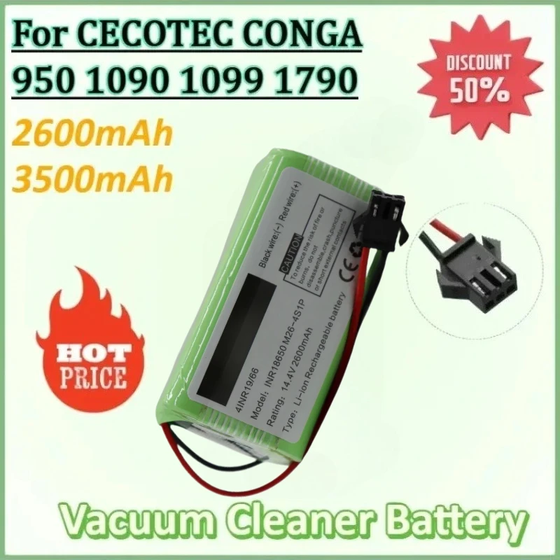 Робот-пылесос CECOTEC CONGA 950/1090/1099/1790, обзор, отзывы, характеристики, купить