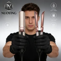Nuoying 2026 Nouvel Outil Professionnel 2-en-1 pour Coiffure : Sèche-cheveux Lisseur à Ions Négatifs pour Cheveux Humides ou Secs (UE) 1