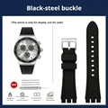 Black Silver Buckle