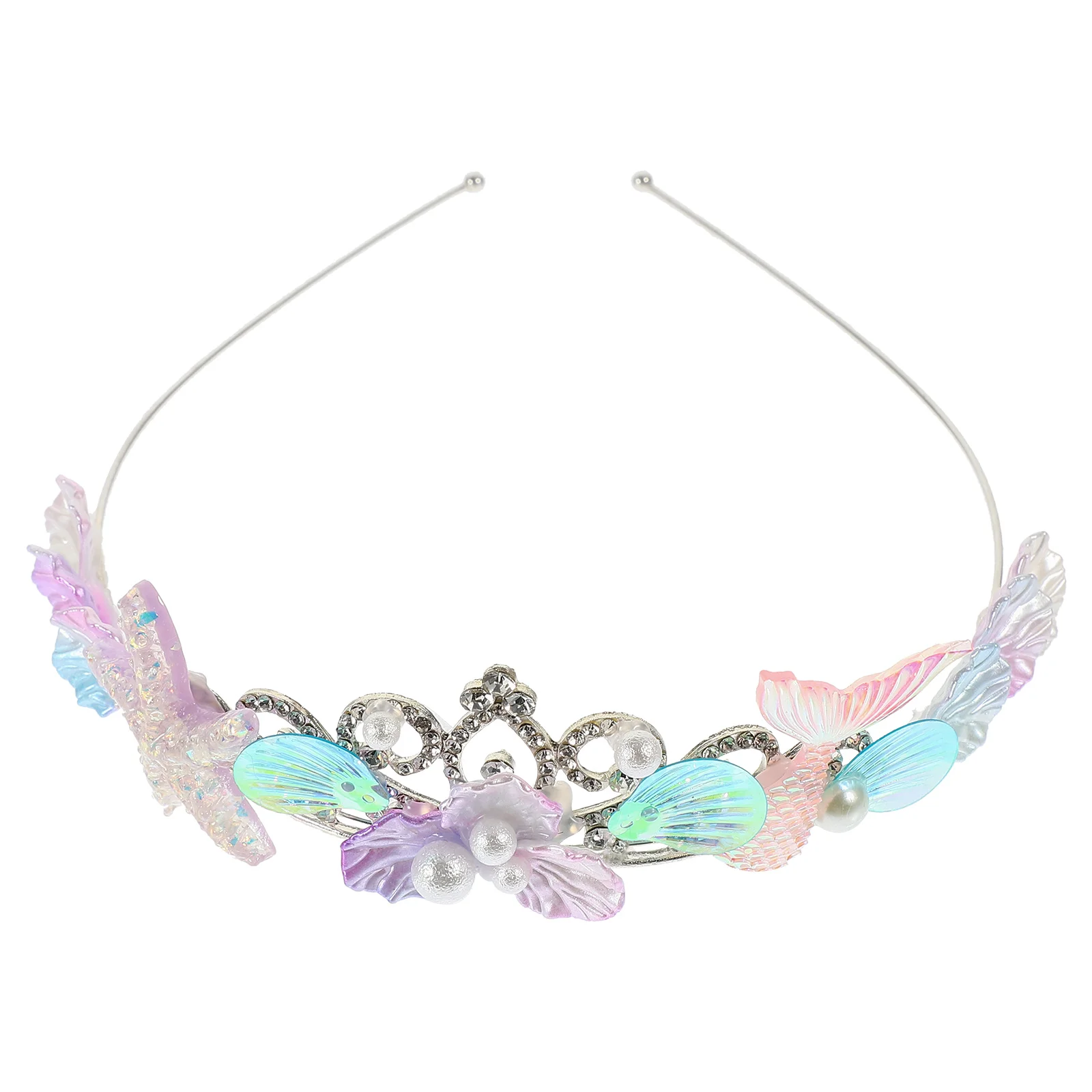 

Headband Shell Mermaid Headdress Costume Hair Decor Mermaid Headband Party Shell Mermaid Hairband Ocean Princess Headdressing