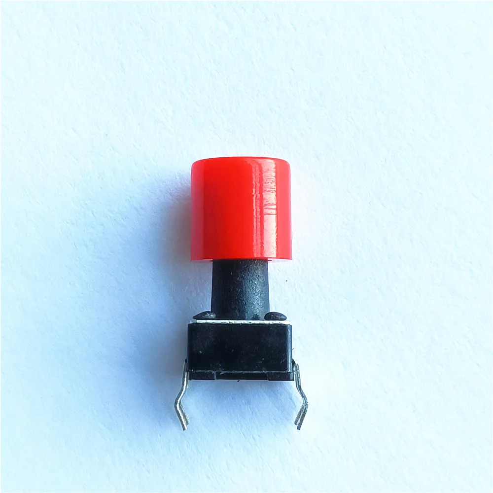 Description Picture 3 of item20pcs/lot 6x6mm 10Sizes 4PIN Tactile Tact Push Button Micro Switchs Plastic Caps Direct Plug-in Self-reset DIP Dropshipping