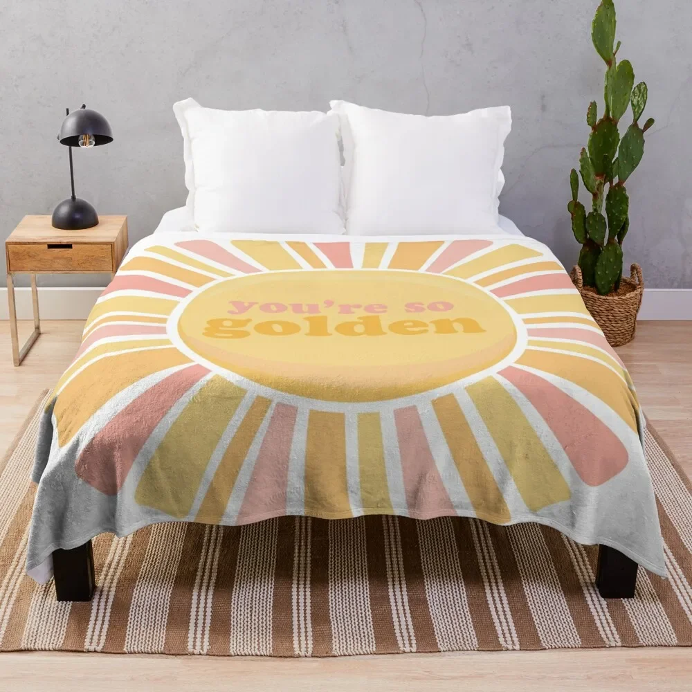 

you're so golden Throw Blanket Multi-Purpose Travel Blankets