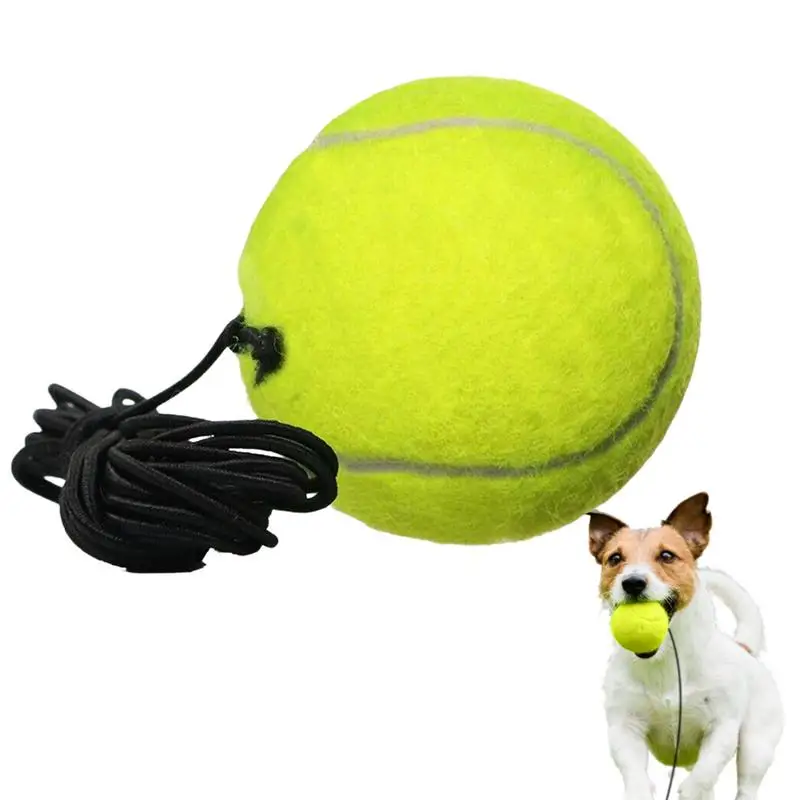 Tennis Ball Trainer Solo Tennis Training Equipment For Self-Practice Tennis Trainer Balls With String Portable Tennis Equipment