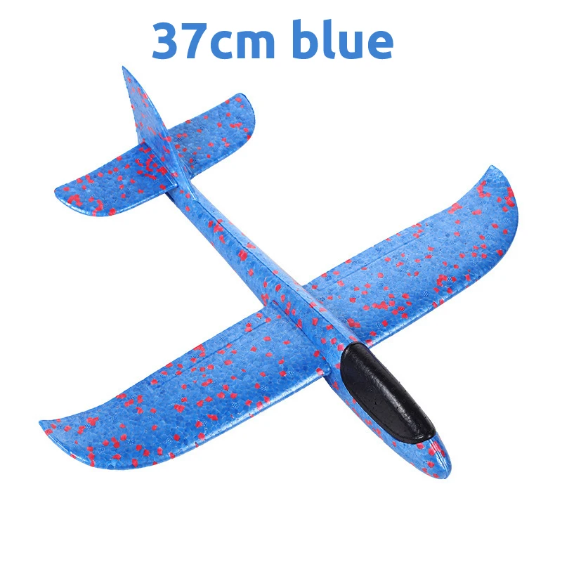 Foam Glider Airplane Toy for Kids Boys - 37cm Durable Outdoor Fun