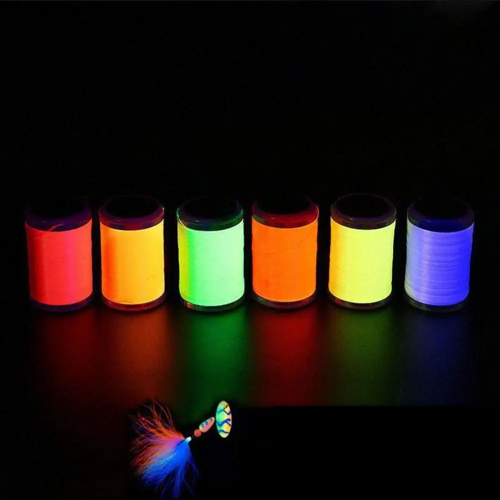 

Fluorescent Color Fly Tying Thread 150D UV Reflection Effect Tying Thread Material Strong Durable Fly Fishing Line Salmon