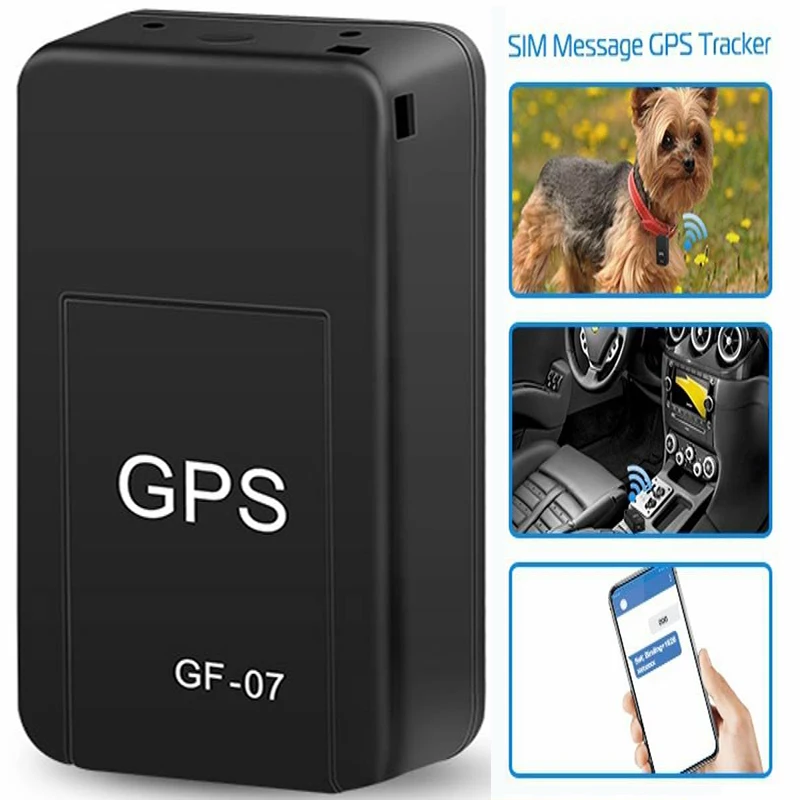 Mini GPS Car Tracker - Real-Time Locator for Vehicles Pets and Kids