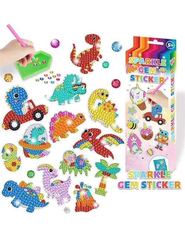 

5D Diamond DIY Creative Diamond Stickers Exquisite Design Arts And Crafts For Kids