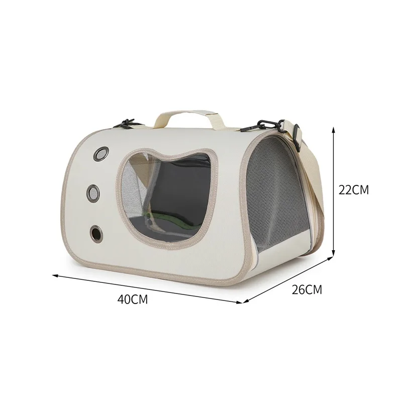 Functional Outdoor Pet Cat Folding Portable Bag Breathable Space Cabin Single Shoulder Portable Dog Backpack pet carrier backpack,pet bag,pet carrier bag