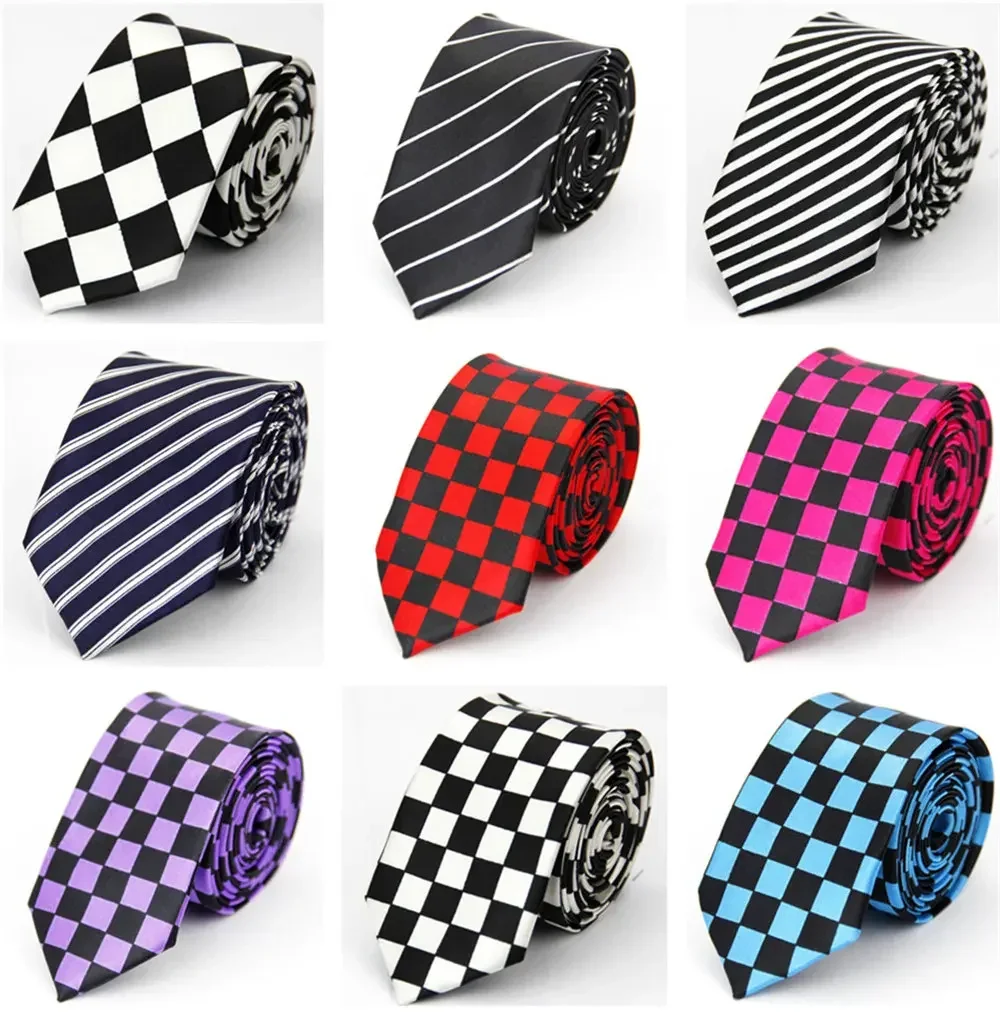 Neck Ties Narrow Tie for Men Women 5cm (2