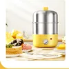 Home double-layer egg steamer all stainless steel multi-function egg steamer timed egg steamer egg steamer 5