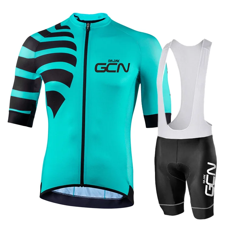 RaudaxGCN Short Sleeve Cycling Jersey for Men, Outdoor Mountain Race