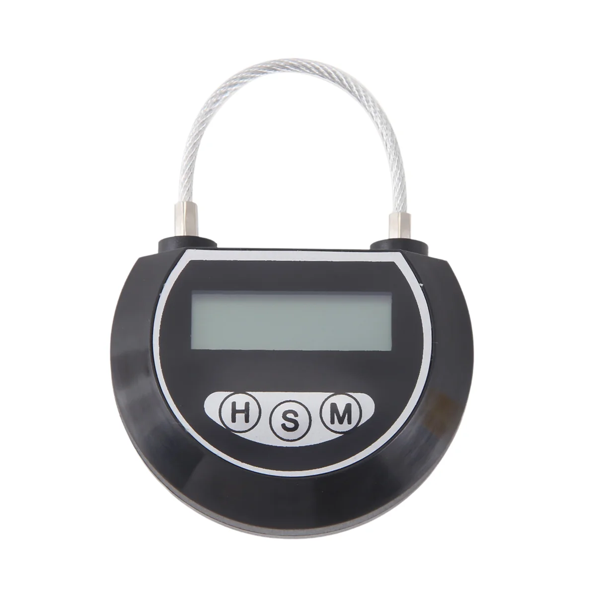 Electronic Time Lock Timer Lock Container Multi Function Time Bin for Toys Black