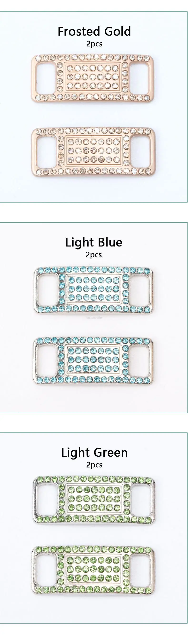 AF1 Schnürsenkel Schnalle Bunte Diamant Schuh Charms Qualität Metall Schnürsenkel Dekorationen Chapa Air Force One Sneaker Schuhe Zubehör – Detail 8