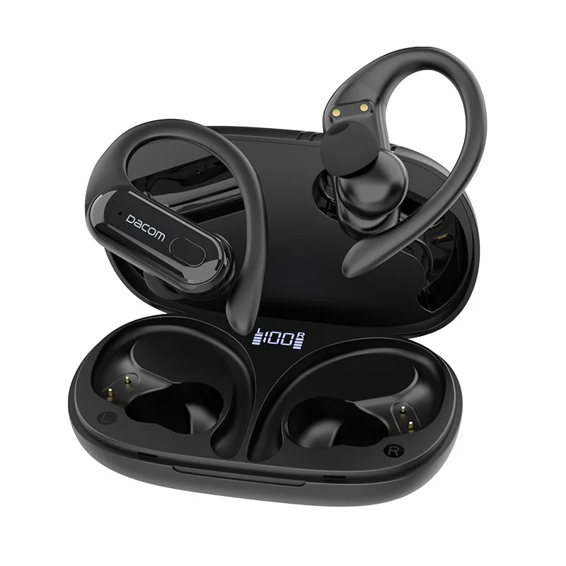Nuevo Diseño Impermeable IPX5, Auriculares Inalámbricos TWS Con Gancho Para La Oreja, Deportivos, Bluetooth, Manos Libres, Audífonos De Oído Abierto, Auriculares Deportivos