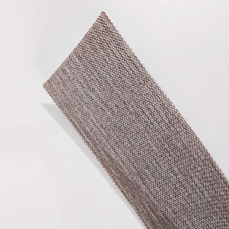 미르카 연마 도구에 적합한 70 * 420mm 무광택 종이, 벨벳 뒷면 자가 접착 연마 사포, 10개