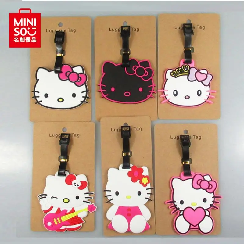 

MINISO Sanrios аниме Hello Kitty милый мультяшный замок для багажа