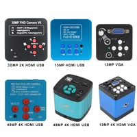 SONY 48MP 4K 2K 1080P 60FPS Industry Video Microscope Camera HDMI-compatible USB Simultaneous Output Magnifier Chip Phone Repair 1