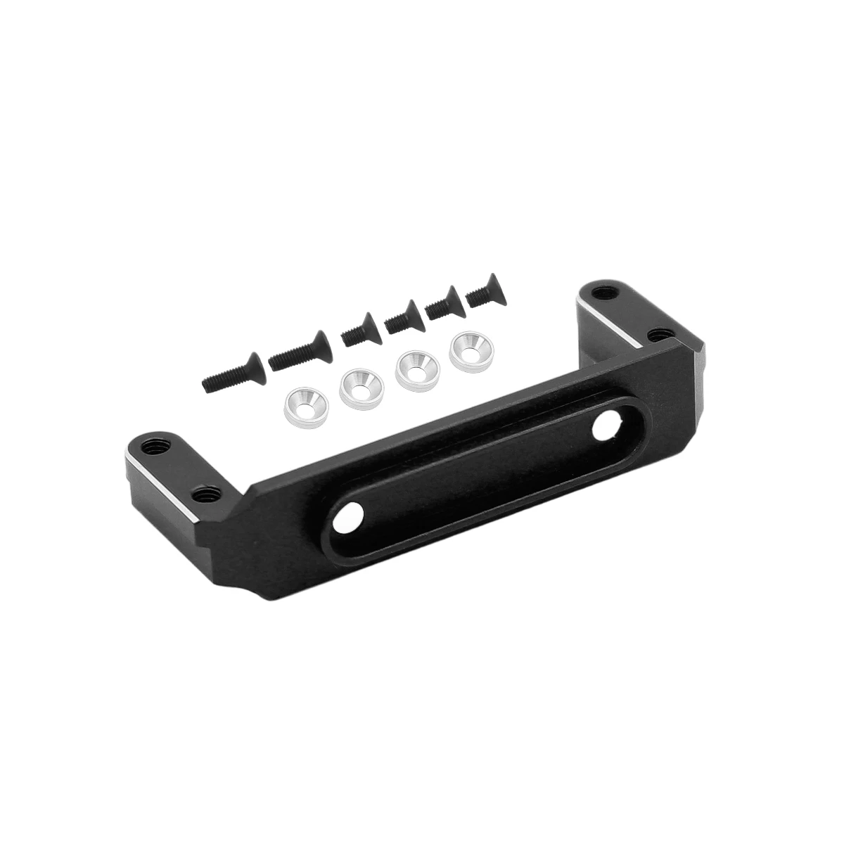 Nosač Servo Aluminijski Axial Capra SCX10 III Vanquish F9 - Crvena/Crna/Srebrna