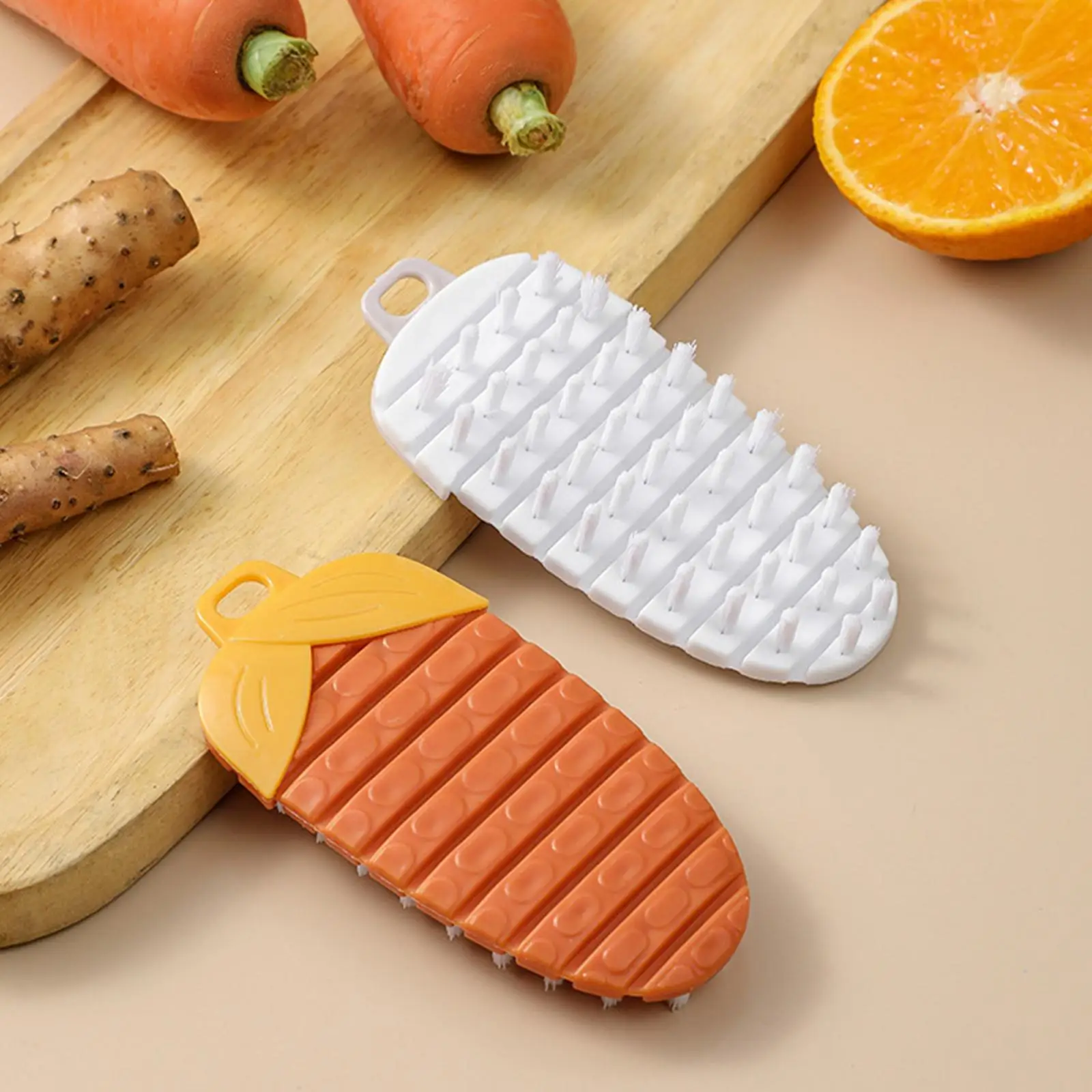 Multifunction Vegetable Fruit Cleaning Brush Flexible Bendable Kitchen Tools Accessories
