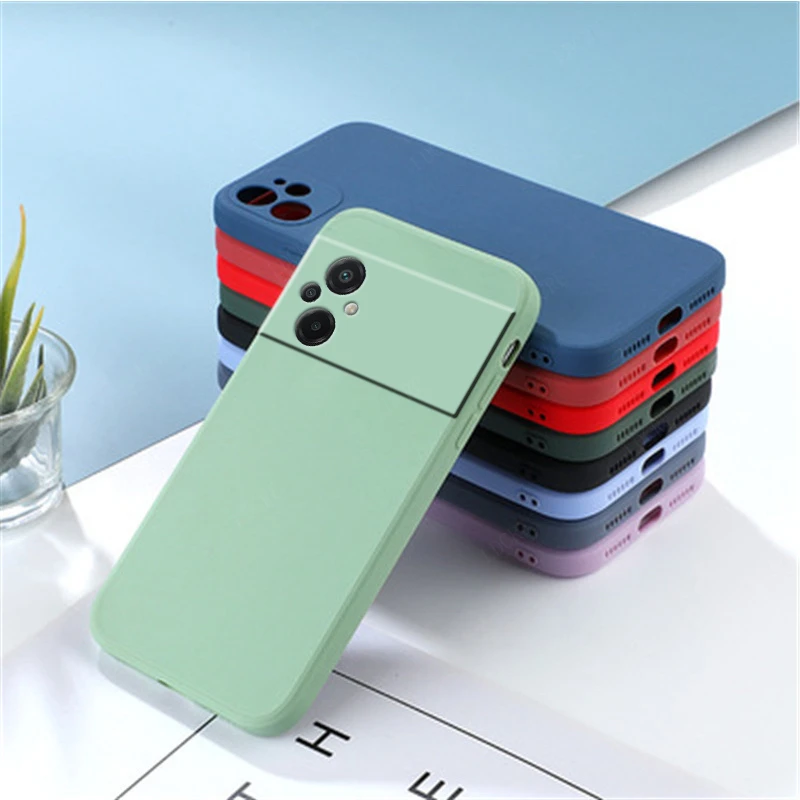 Liquid Silicone Shockproof Soft TPU Phone Case - Enhanced Protection and Style