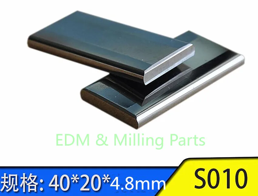 

2PC Wire EDM Sparks S010 3085936/4592 Power Feed Contact 4.8*40*20mm For Spark AQ/AEPOC/AP200/AP550-PGW200/EXC100/BF/JC Machine