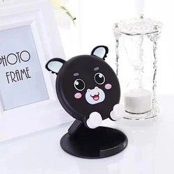 Cartoon Cute Portable Phone and Tablet Stand - Adjustable Multi-Functional Holder (1PC black)