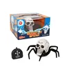 Remote Control Skull Spider Toy Infrared RC Halloween Scary Skeleton Spider Horrible Toys With Light Prank Props For Party Gifts 1