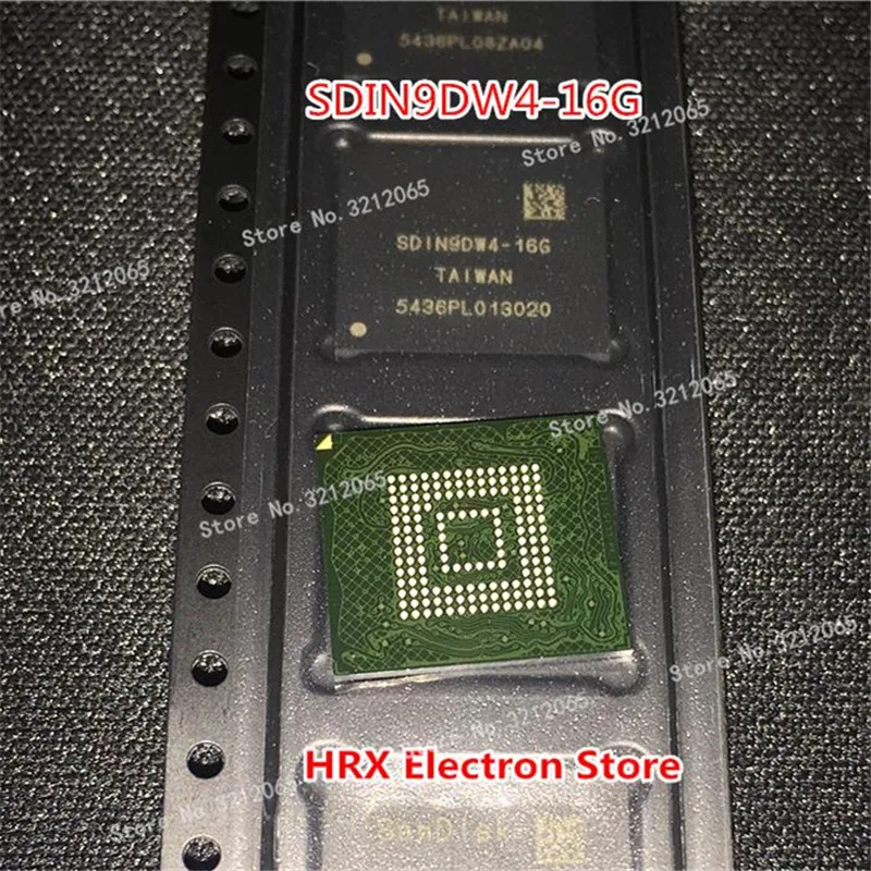 5PCS New Original SDIN9DW4-16G SDIN9DS2-16G SDIN5C1-16G SDIN5C2-16G SDIN4C2-16G SDIN7DU2-16G SDIN8DE4-16G SDIN7DP4-16G BGA EMMC