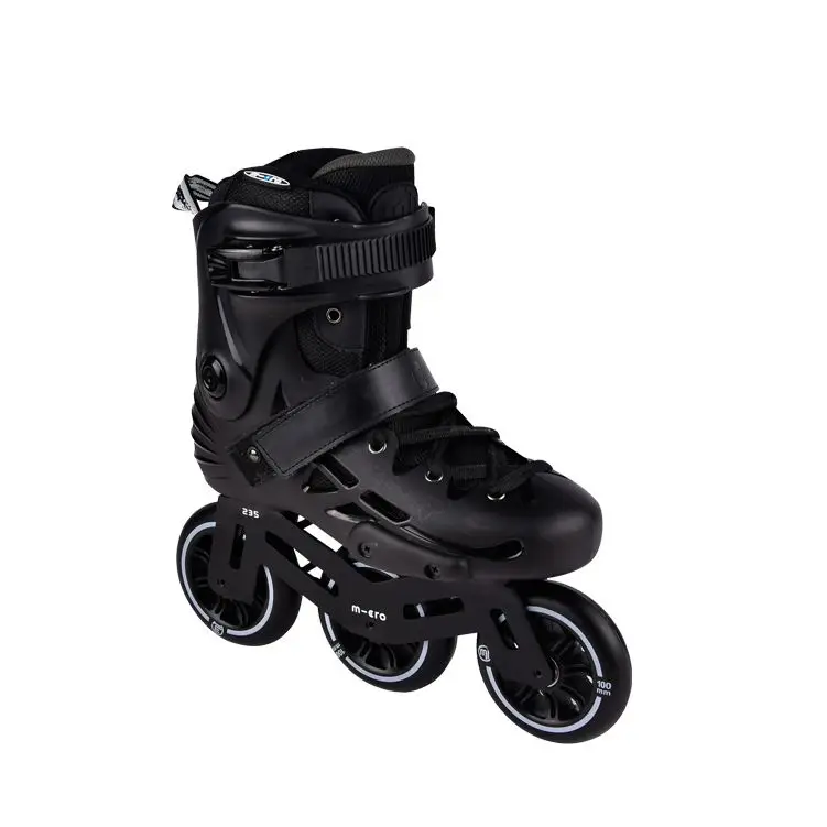 MICRO SKATE MT3WD Triskate,100/110mm 3WD URBAN Cruise Inline Skates for Girls and Boys,85A Wheels, Speed Slalom,FreeSkating