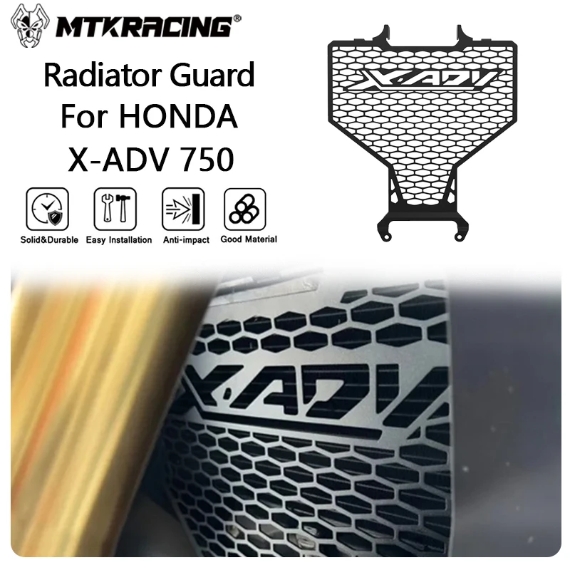 

MTKRACING решетка радиатора для HONDA XADV 750 2021-2024 Защита Крышки Радиатора мотоцикла