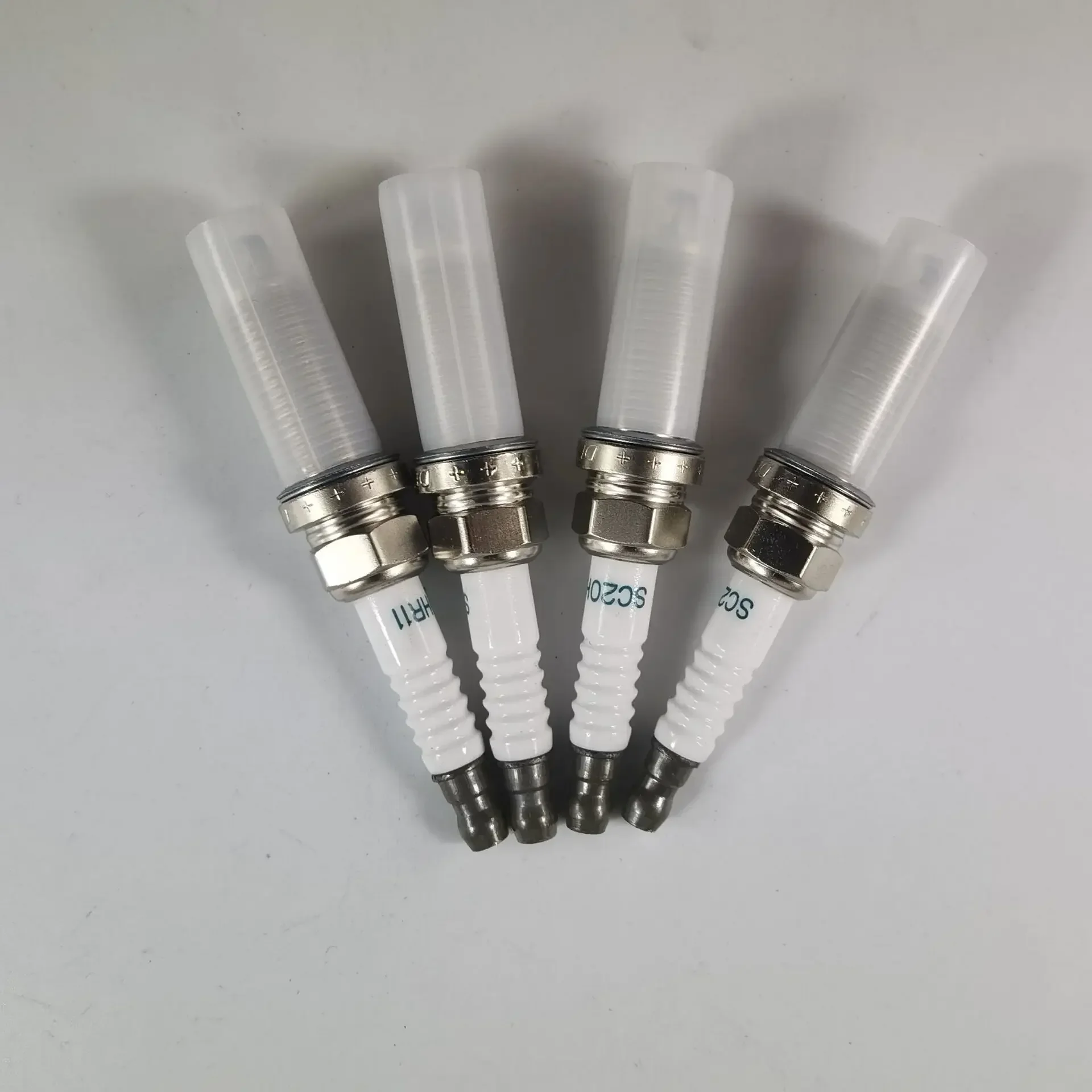 Spark Plug 4 PCS 90919-01253 SC20HR-11 For Toyota Prius Scion Lexus