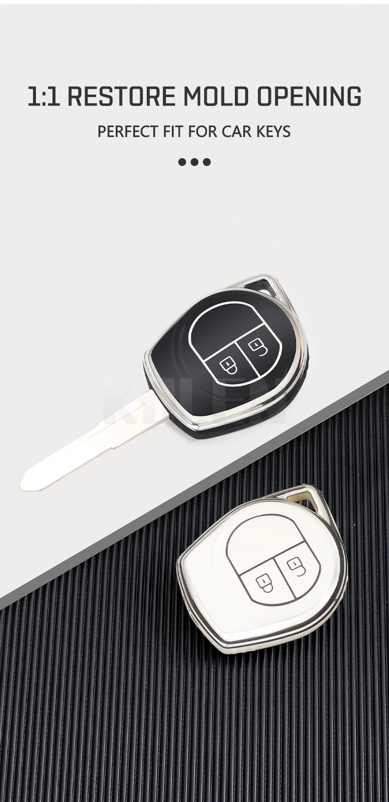 Nuovo TPU Car Key Case Cover Shell Fob per Suzuki Swift Grand Liana SX4 Window Vitara Amagatarai Keyless Protector Bag accessori -