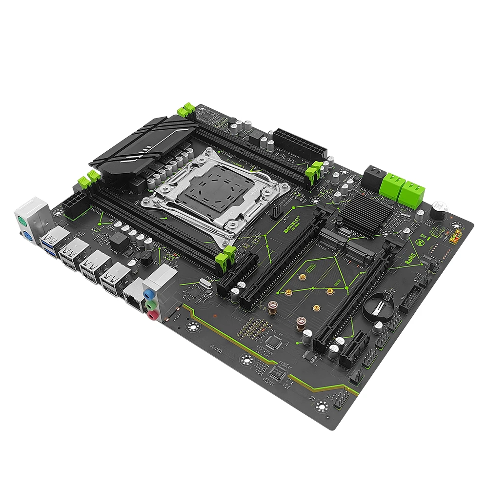 Machinista X99 Placa-mãe Lga 20113 Suporte Xeon e5 v3 v4 Série Processador Cpu Ddr4 Ecc Ram Nvme Sata M.2 Sata 3.0 X99-mr9a - Imagem 6