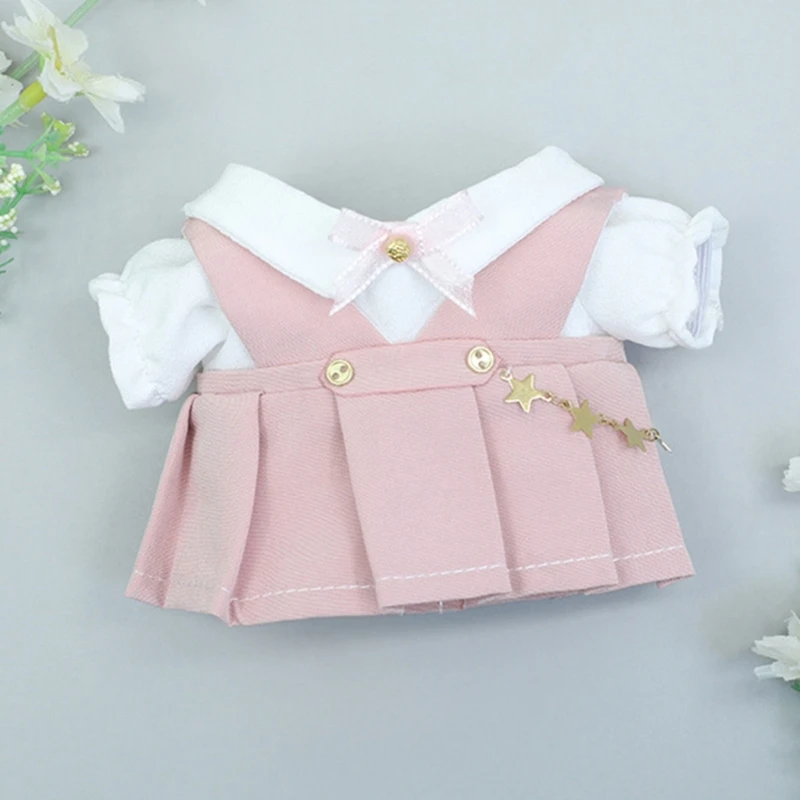 

Одежда для детей, 8 дюймов, кукла реборн, аксессуары для тряпичных кукол, плюшевая одежда, успокаивающее платье, платье