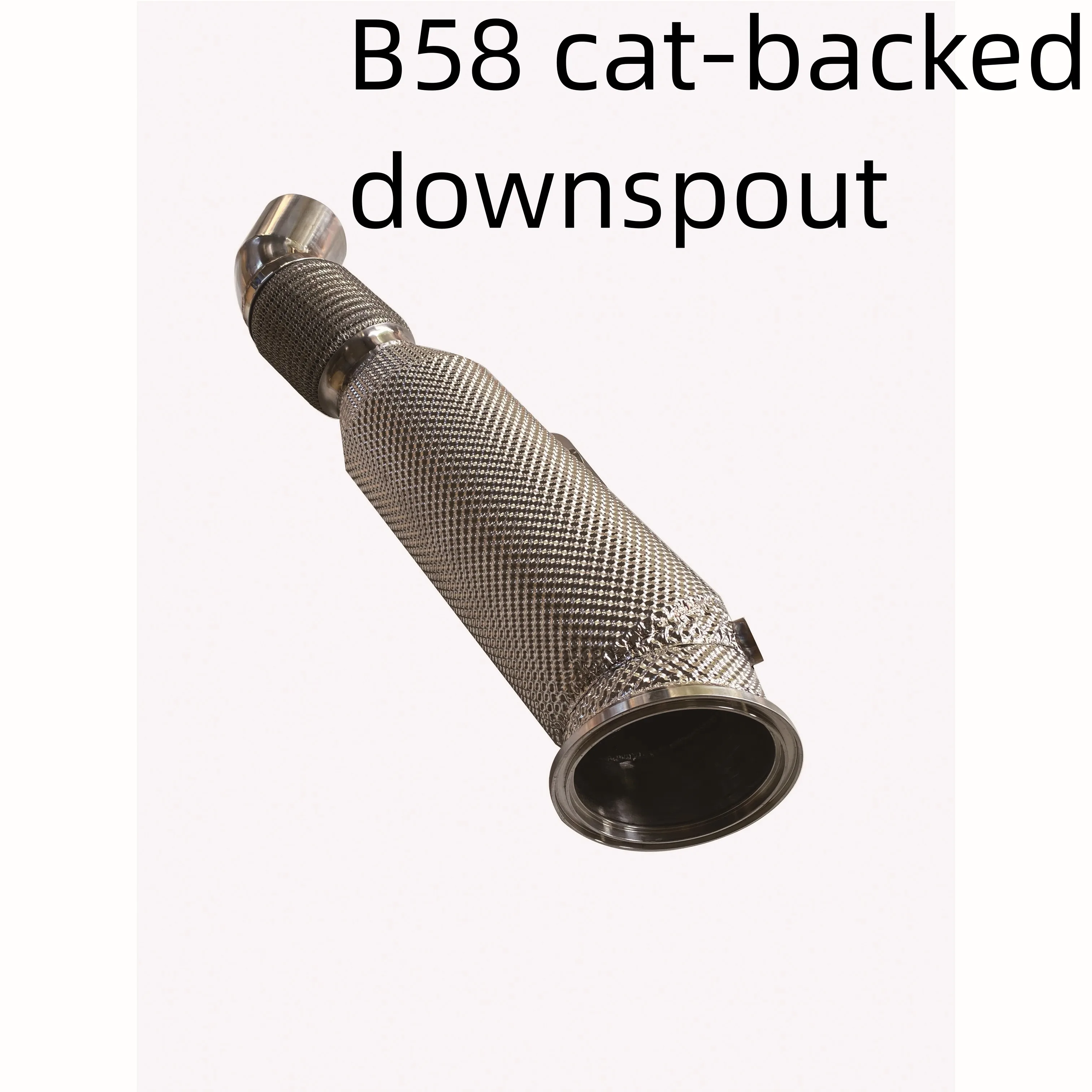 Adatto Per Bmw B58/3.0T Downpipe Cat-Back M240I 340I 440I 540I 640I 740I F22 F30 F32 F36 G30 Sistema Di Scarico Con Scudo Termico