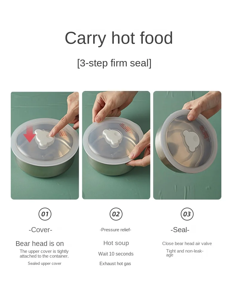 Caixa de aquecimento elétrica do almoço, Panela a vapor, Multi fogão, 220V