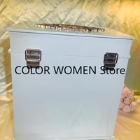 Flower Knows Strawberry Cupid Allin Grande Boîte Cadeau, Armoire de Rangement pour Produits, Boîte de Rangement Cosmétique Sans Maquillage 4