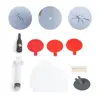 Window Glass Scratch Repair Kit Windshield Cracked Repair Set Windscreen Window Repair Set Car Repair Care Tools 6