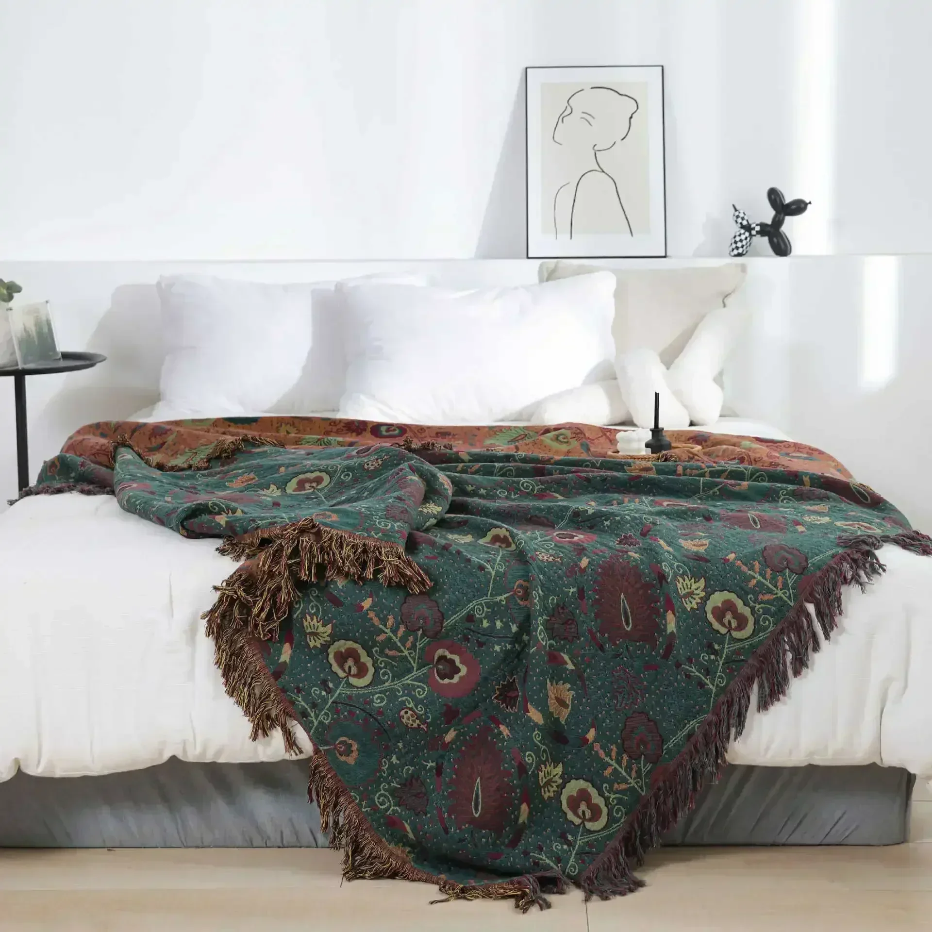 Summer Cotton Blanket And Throws Home Decoration Nap Blanket Bedspread On The Bed Cooling Quilt Large Bed Cover Boho Sofa Towel 6