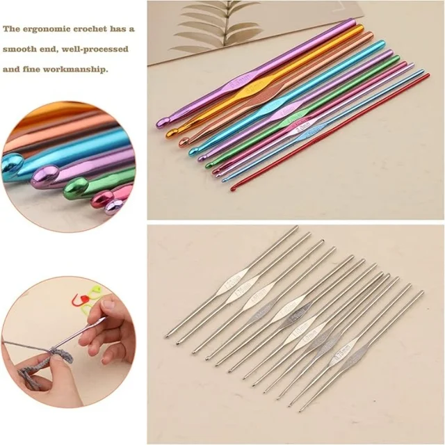 Crochet and Knitting Needles Set 5