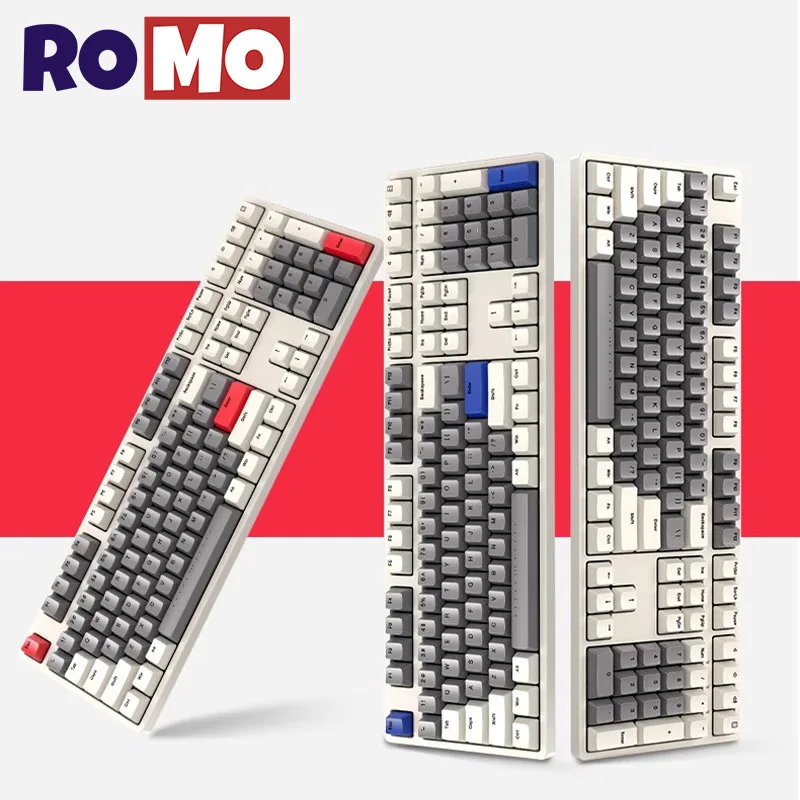 【IKBC】W210 静音赤軸 無線 USBレシーバー メカニカルキーボード TK-MC30UKPBK 静音赤軸メカニカルテンキーレスキーボード