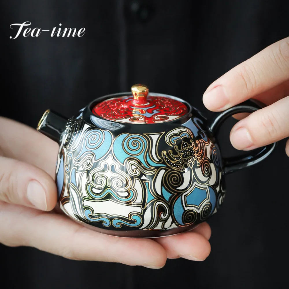 ティーカップセット ティーポット付きティーセット 伝統中国茶器 230