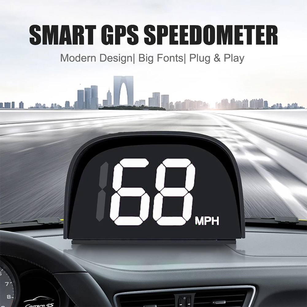 HUD  ÷ ӵ  Ÿ, ڵ  ӵ MPH  KM/MPH 8*12*6cm   HUD ڵ  ǰ