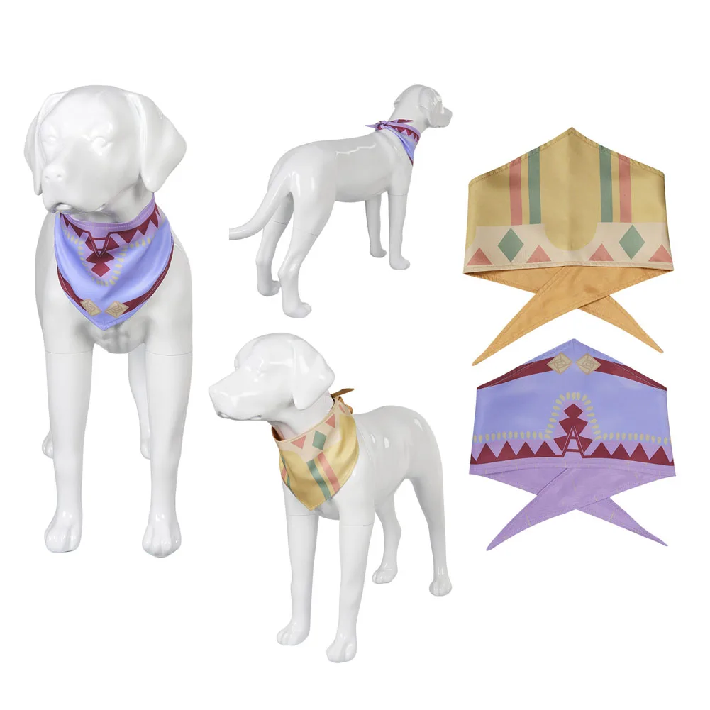 

Dog Clothing WISH Cosplay Bibs Asha Pet Scarf Costume For Dogs Puppy Burp Cloth Role Play Outfits Halloween Carnival Party Suit