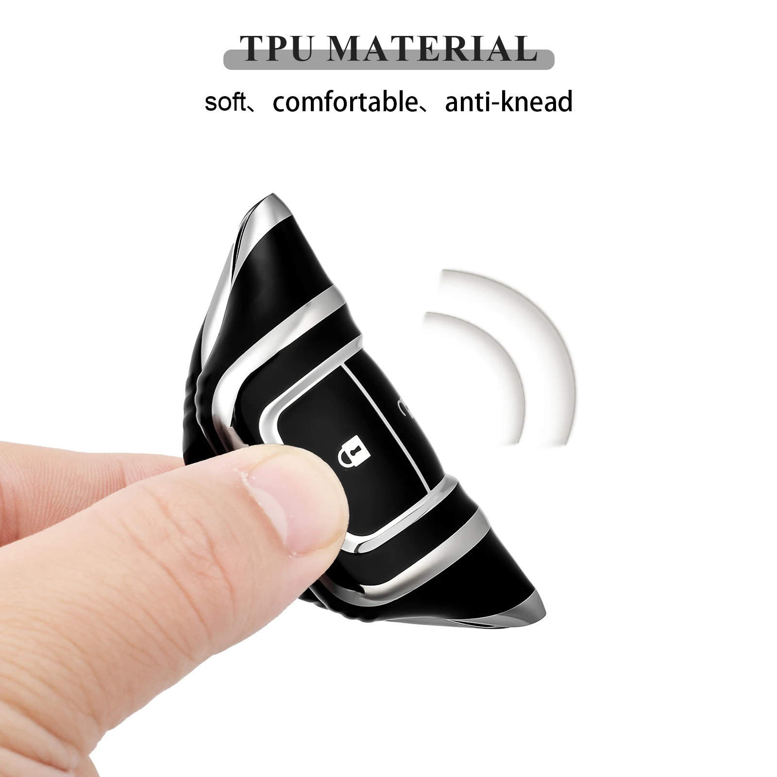 Premium 8-Color TPU Car Key Protector Cover