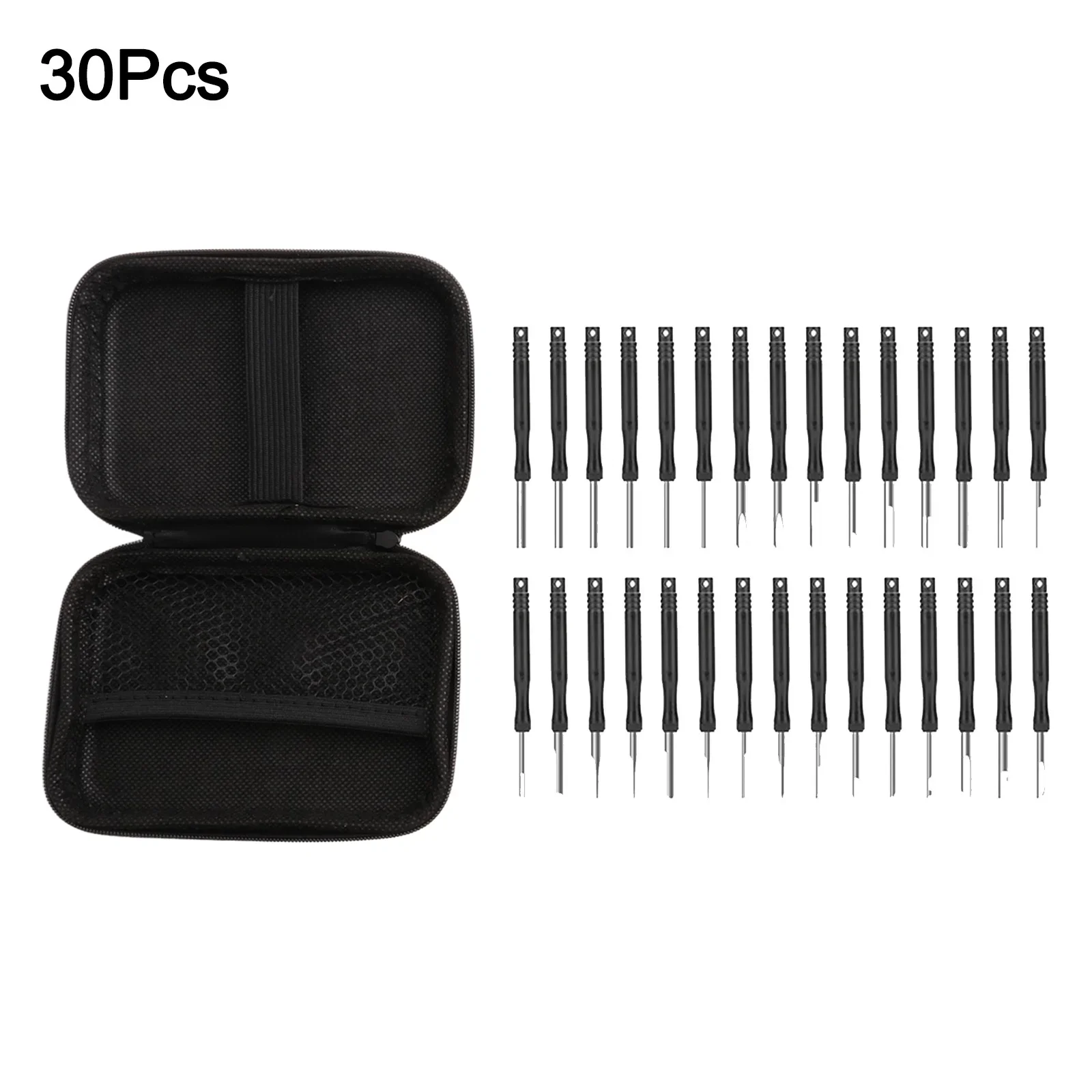 30pcs Car Terminal Removal Tool Car Repair Combination Suit Hand Tools Remover Repair Key Tools Pin Extractor Removal Tool Kit