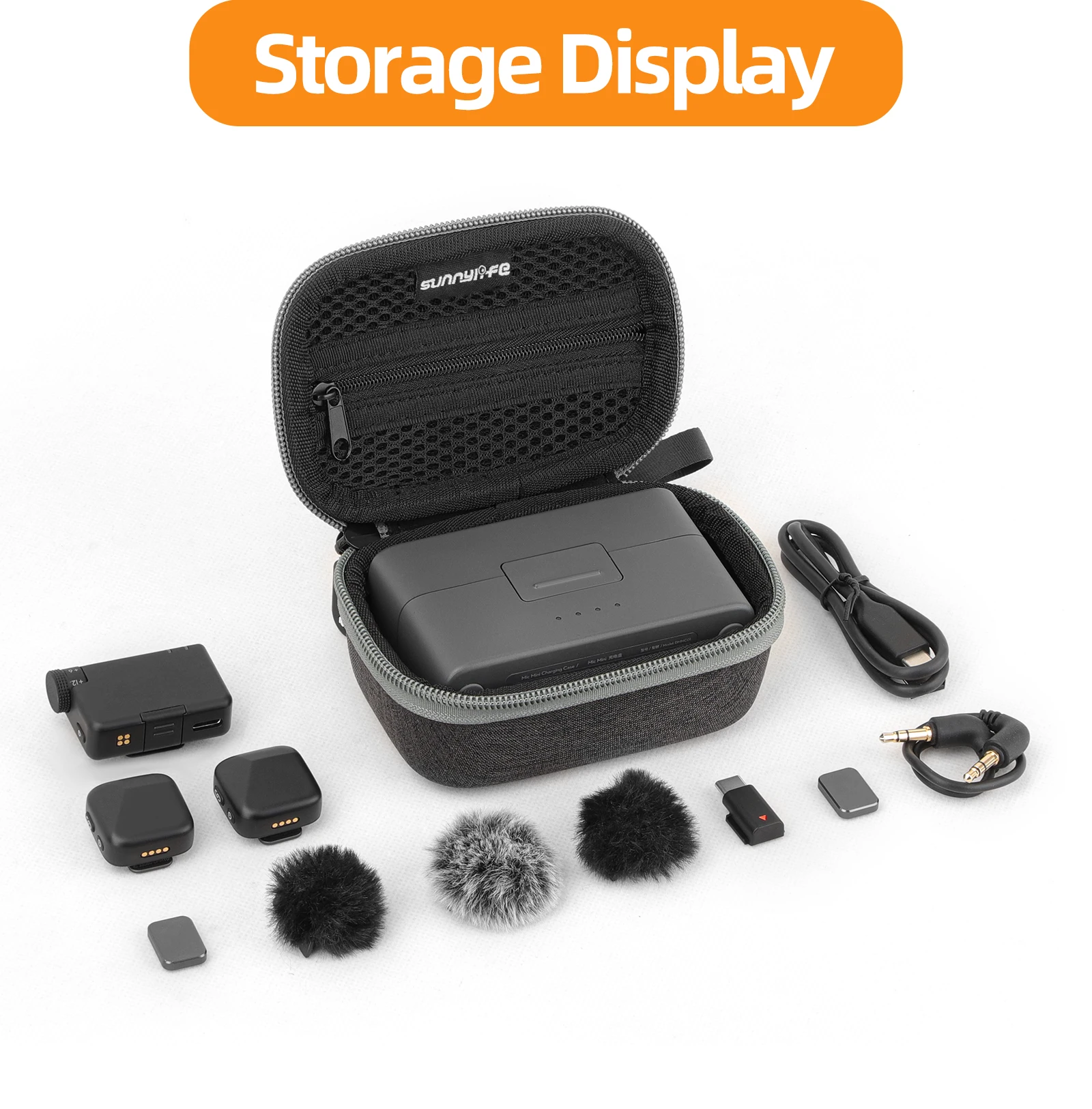 Sac De Transport Pour DJI Mic 2 (2 TX + 1RX